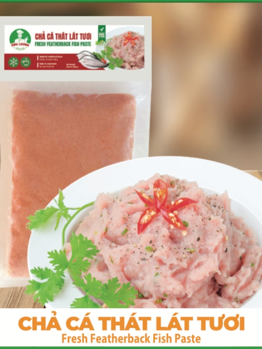 Fresh Featherback Fish Paste