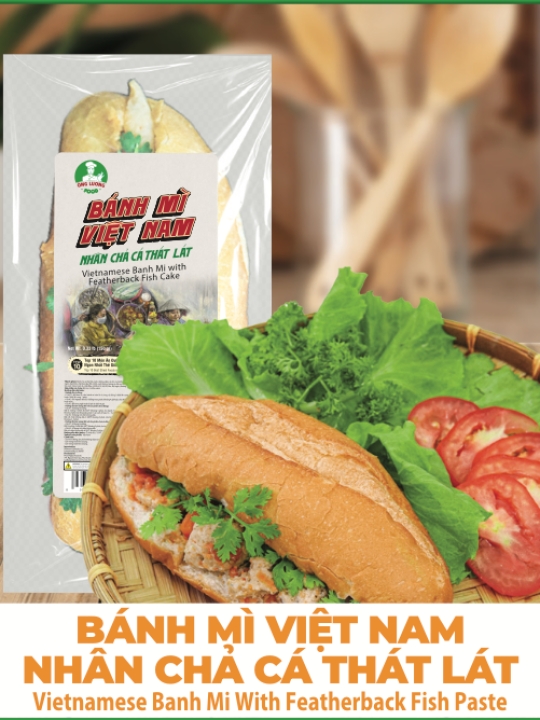 Vietnamese Banh Mi With Featherback Fish Paste