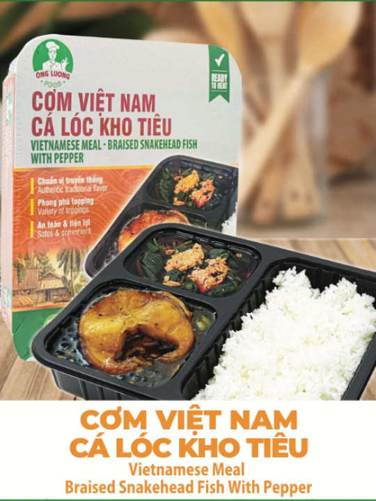 Vietnamese Meal - Braised Snakehead Fish With Pepper