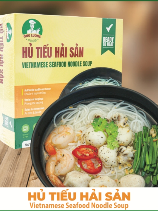 Vietnamese Seafood Noodle Soup